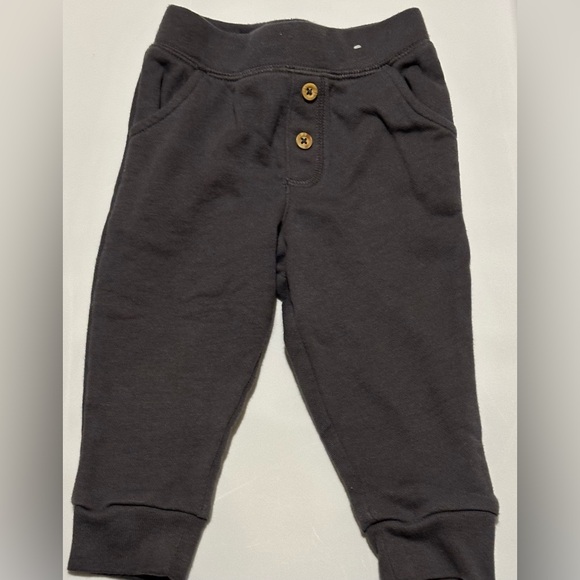 Garanimals Dark Gray Joggers with Button Detail - Picture 1 of 3